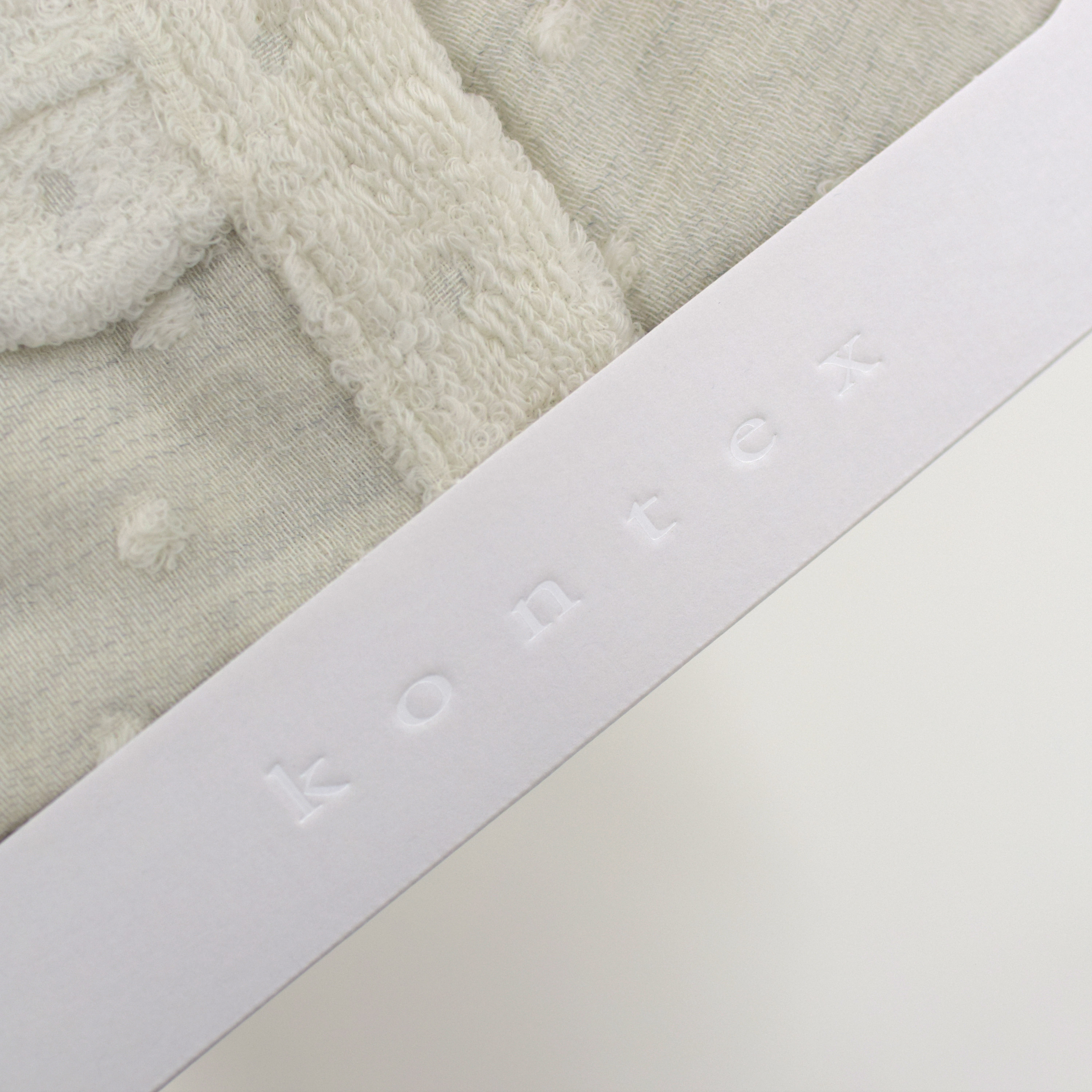 ナチュラルドット フード付きバスタオル・ハンカチセット