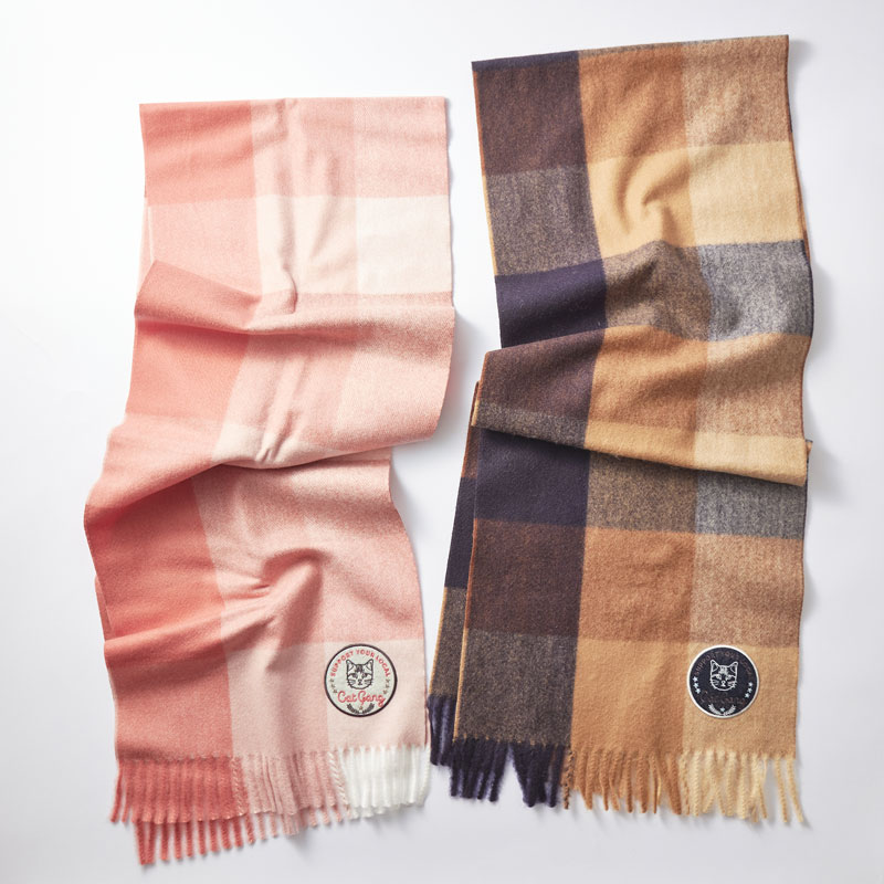 P.J 30*180 ﾊﾟｯｹｰｼﾞ付ブロックチェックﾑｰｽﾀｯﾁﾏﾌﾗｰ