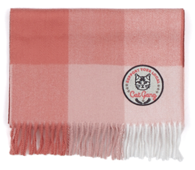 P.J 30*180 ﾊﾟｯｹｰｼﾞ付ブロックチェックﾑｰｽﾀｯﾁﾏﾌﾗｰ