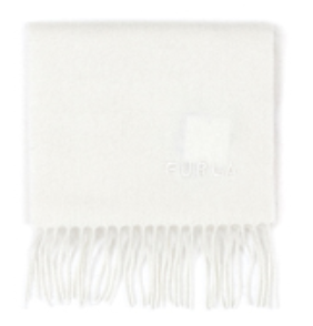 カシミヤ100％ 紡毛無地プチマフラー(20cm*150cm)