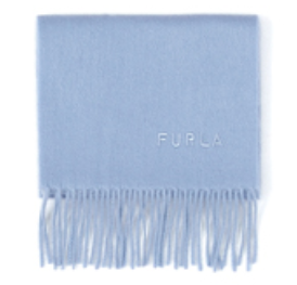 カシミヤ100％ 紡毛無地プチマフラー(20cm*150cm)