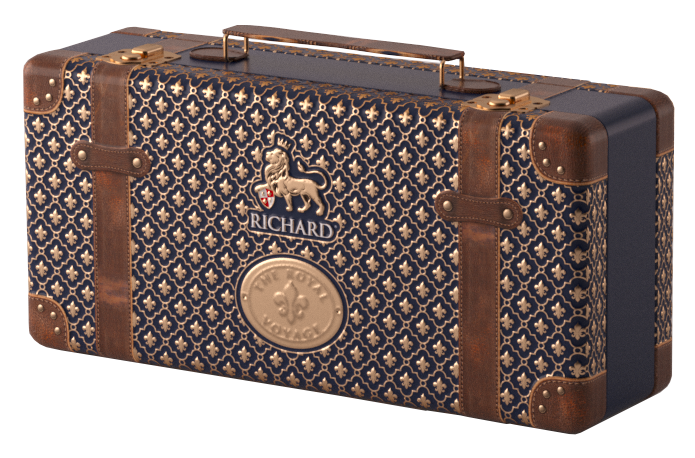 ロイヤル・ボヤージュ　お茶３種類アソート　缶150g(50gx３箱）