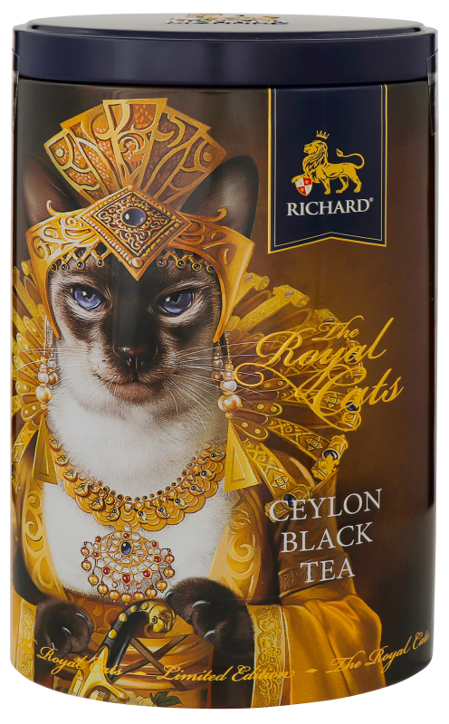 ザ・ロイヤル・キャッツ セイロン紅茶 缶80g | RICHARD（リチャード