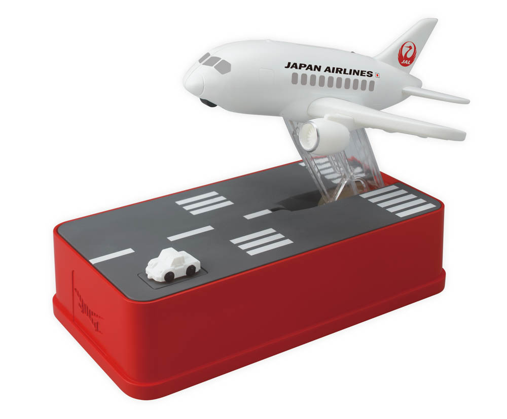 飛行機貯金箱ＪＡＬ