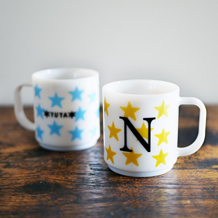 【名入れ】Myマグカップ -TWINKLE STAR- レギュラーサイズ300ml＜電子レンジ・食洗機対応＆プラスチック＞