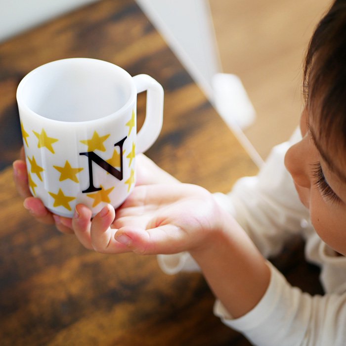 【名入れ】Myマグカップ -TWINKLE STAR- レギュラーサイズ300ml＜電子レンジ・食洗機対応＆プラスチック＞