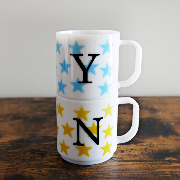 【名入れ】Myマグカップ -TWINKLE STAR- レギュラーサイズ300ml＜電子レンジ・食洗機対応＆プラスチック＞