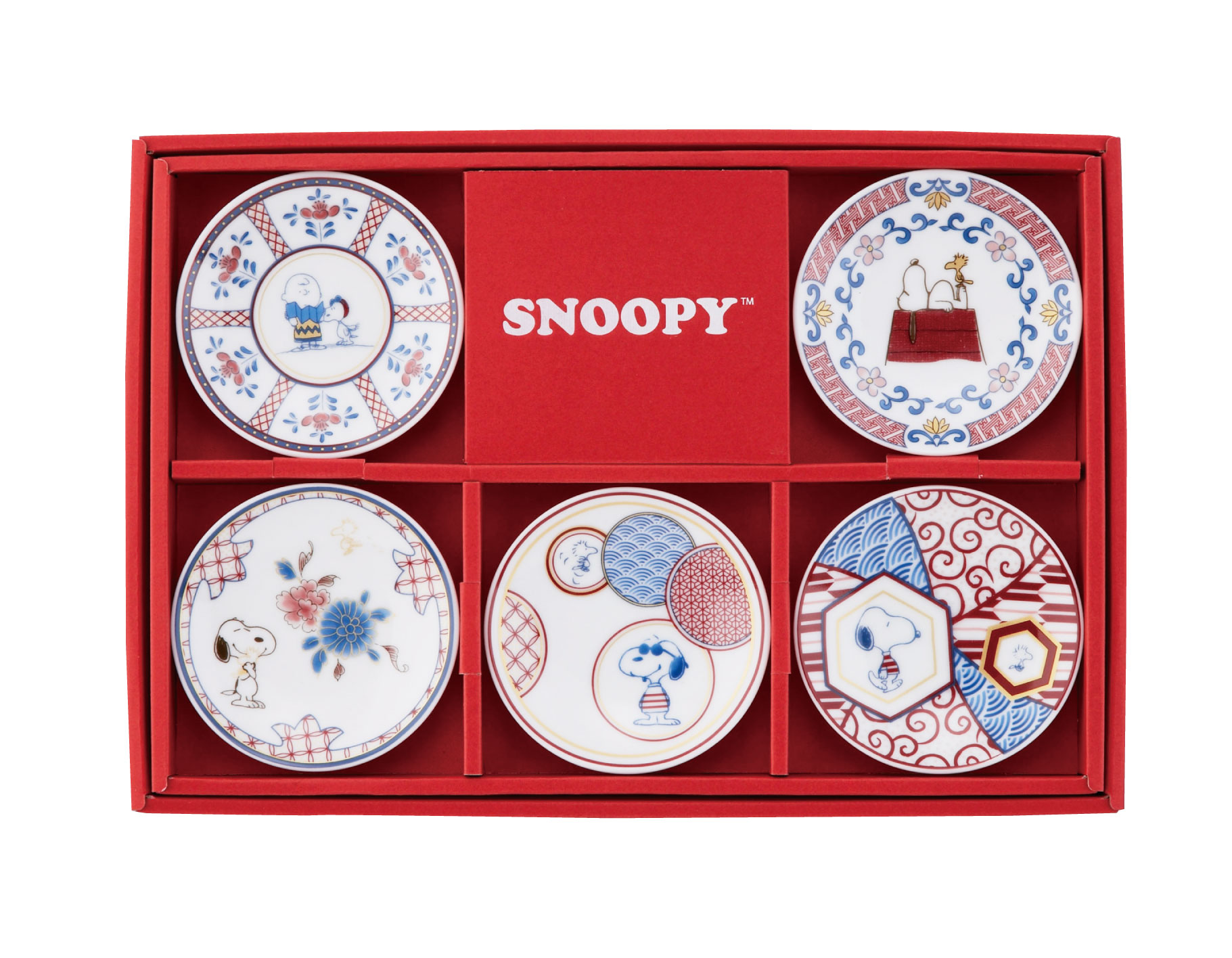 SN620-127 豆皿5枚組 | SNOOPY（スヌーピー）のプレゼント・ギフト通販