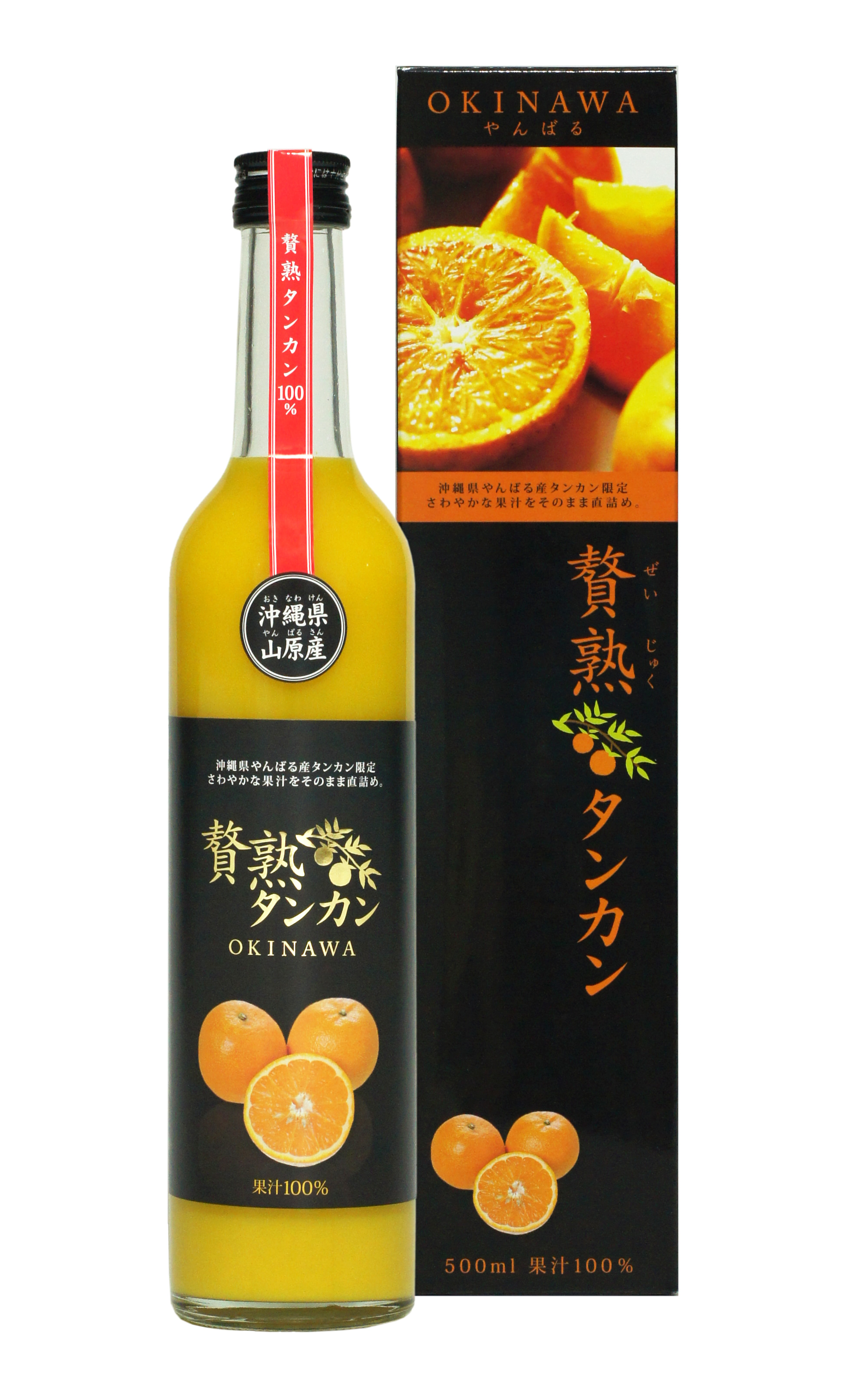 沖縄県産タンカンジュース2L×2本 贅熟 沖縄県産マンゴー果汁飲料(50%)＆贅熟 やんばる産タンカン