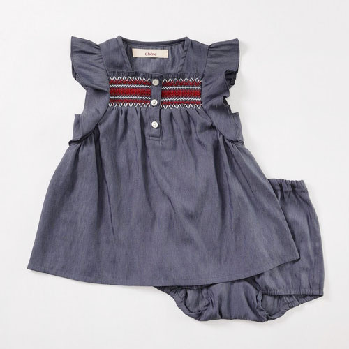 【シャーリングワンピースとアップルスタイのセット】ワンピース+アップルスタイ