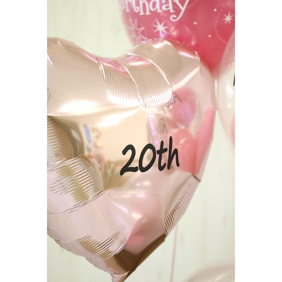 バルーン　プレゼント♡ メール便送料無料】数字 バルーン ナンバーバルーン 誕生日
