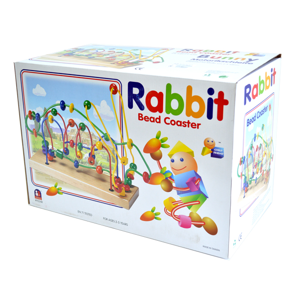 ビーズコースター　ラビット