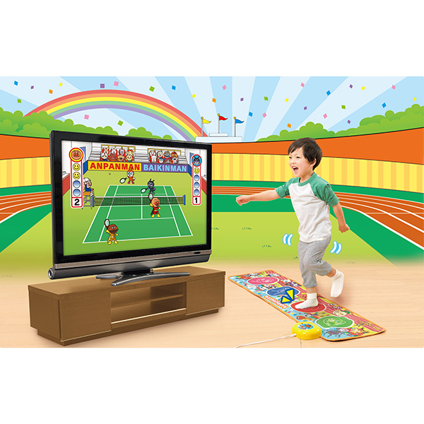 アンパンマン あそんで体力・集中力UP! アンパンマン スポーツ育脳マット