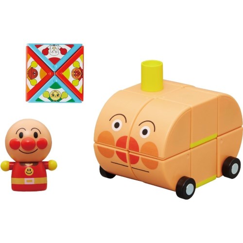 それいけ！アンパンマン 磁石でパチッと！ひらめきキューブ アンパンマンごうセット