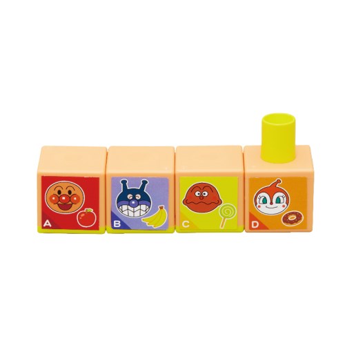 それいけ！アンパンマン 磁石でパチッと！ひらめきキューブ アンパンマンごうセット