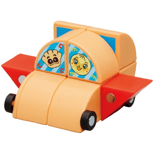 それいけ！アンパンマン 磁石でパチッと！ひらめきキューブ アンパンマンごうセット