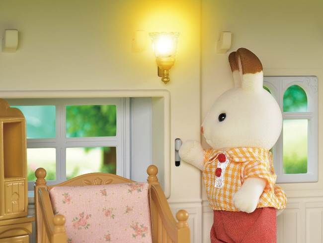 赤い屋根の大きなお家