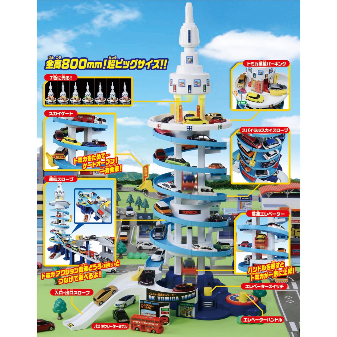 でっかく遊ぼう！ＤＸトミカタワー