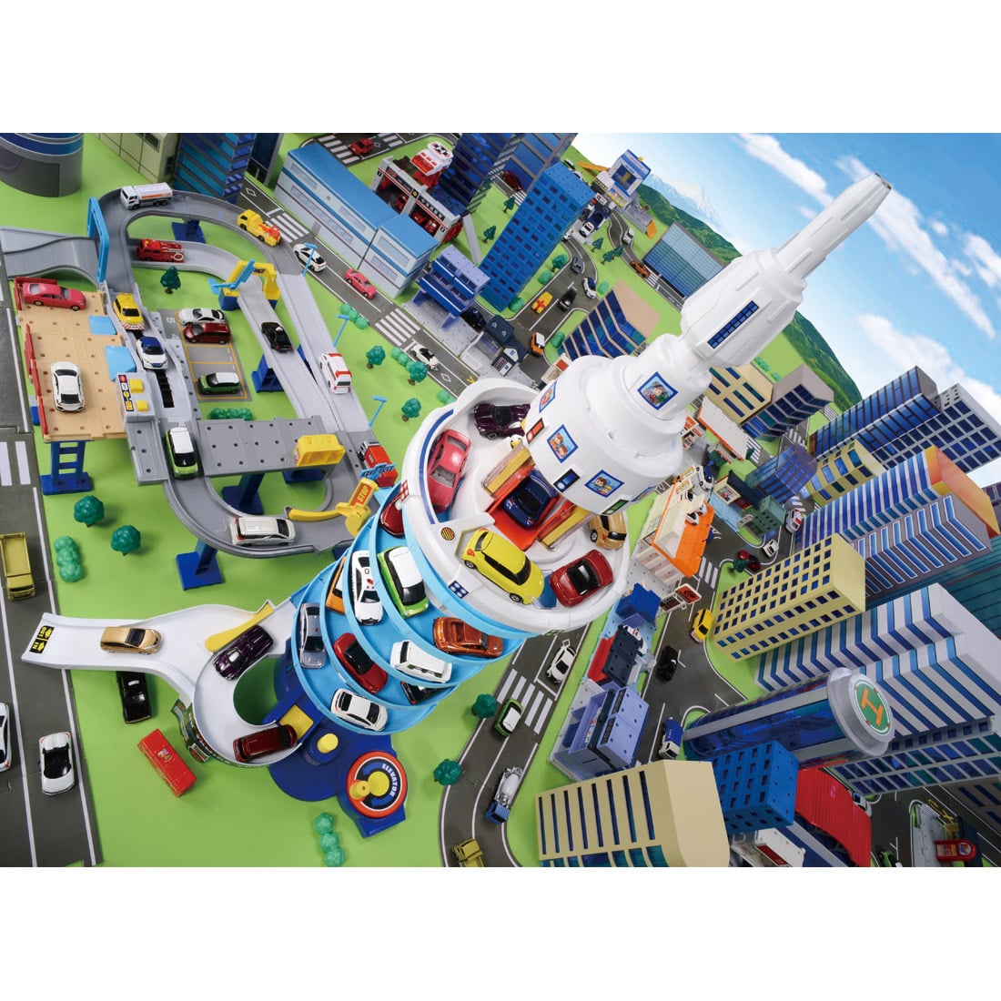 でっかく遊ぼう！ＤＸトミカタワー