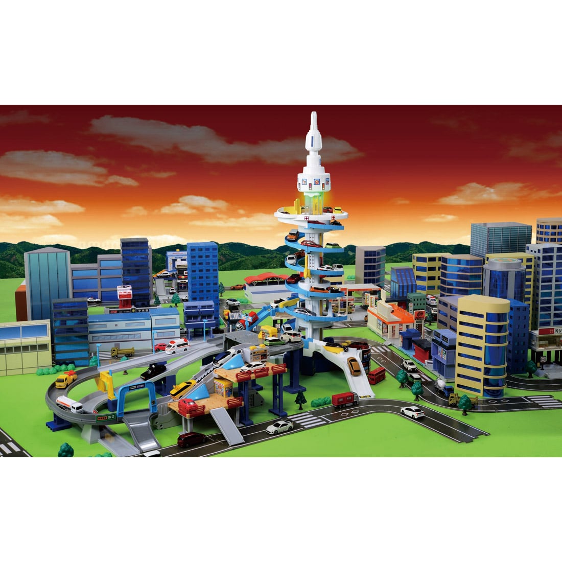 でっかく遊ぼう！ＤＸトミカタワー