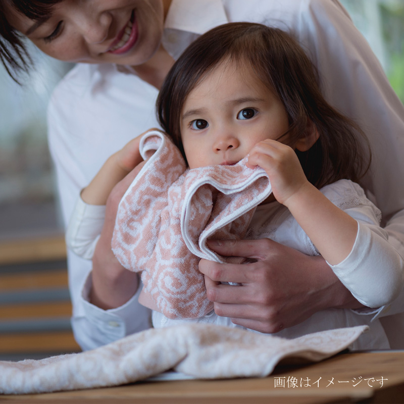 紋織タオル　木箱入り　フェイスタオル２枚セット　IM7720