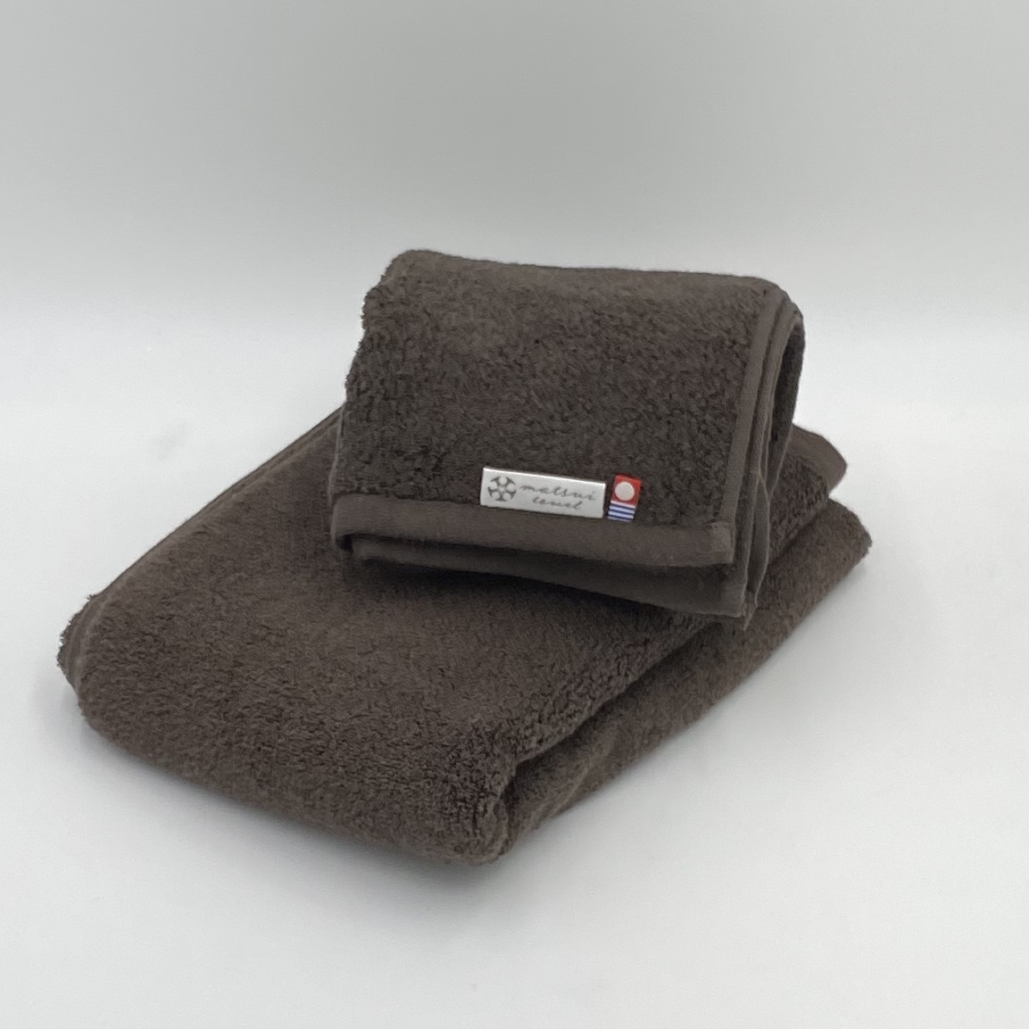 ボーテ バスタオル1枚・フェイスタオル1枚（同色セット）