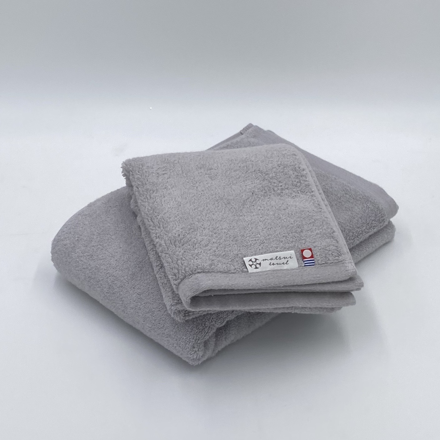 ボーテ バスタオル1枚・フェイスタオル1枚（同色セット）