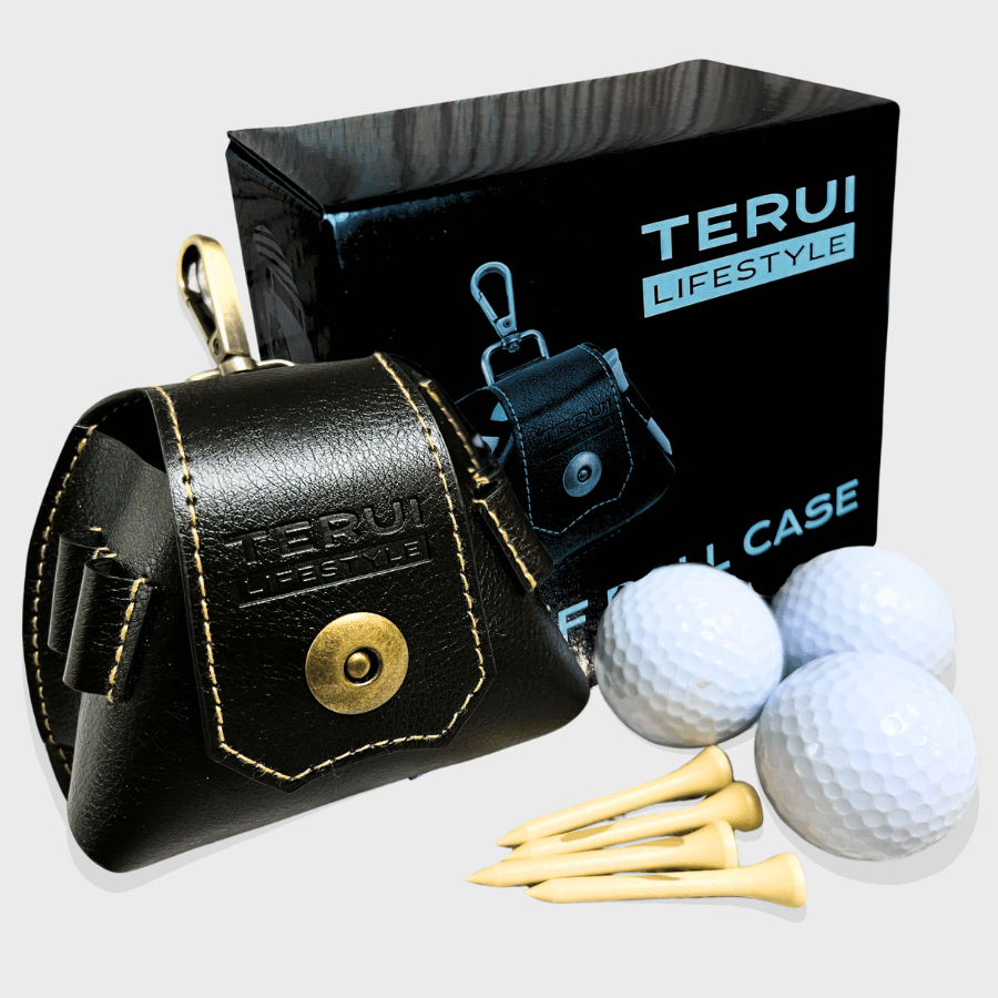 TERUI Lifestyle ゴルフボールケース3個用