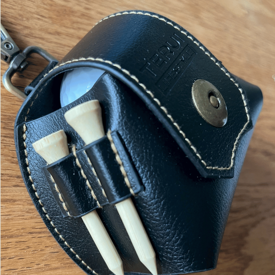 TERUI Lifestyle ゴルフボールケース3個用