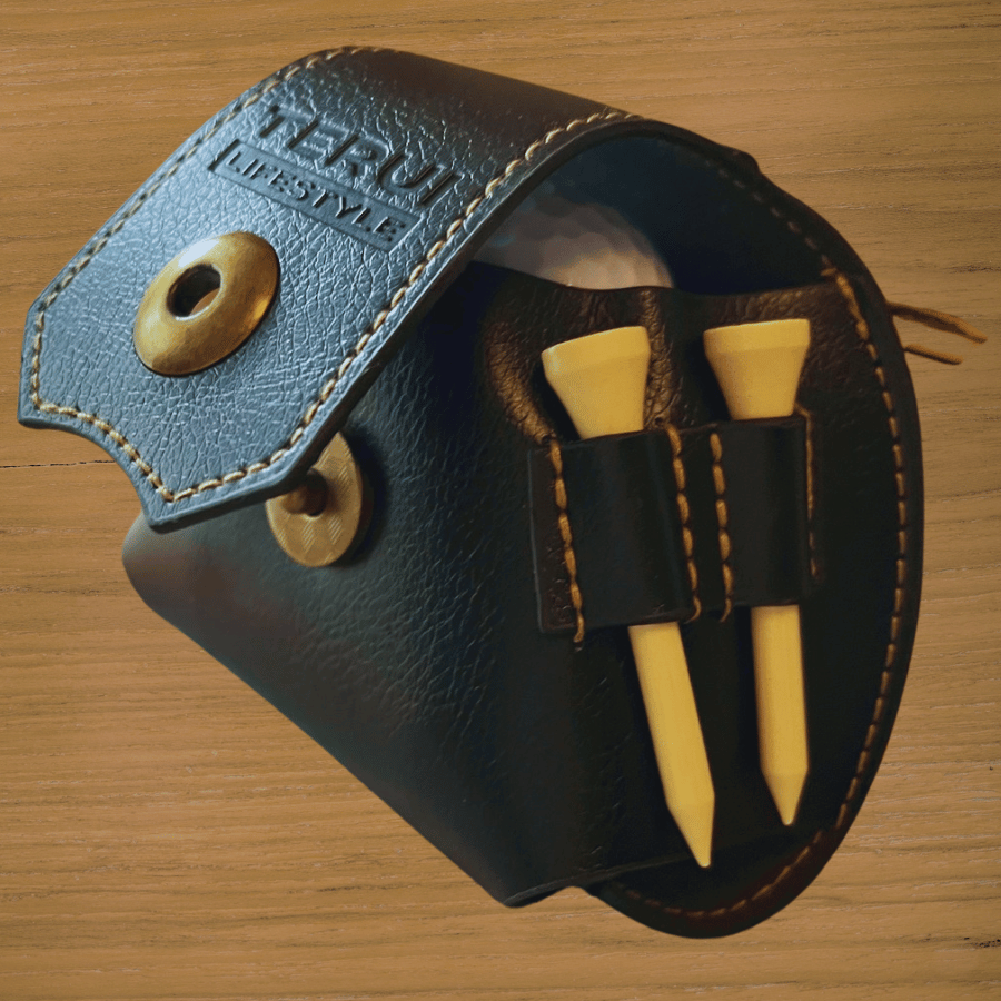 TERUI Lifestyle ゴルフボールケース3個用