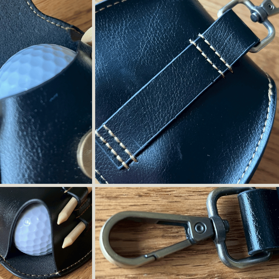 TERUI Lifestyle ゴルフボールケース3個用