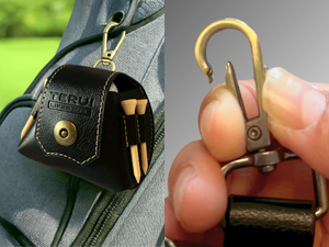 TERUI Lifestyle ゴルフボールケース3個用