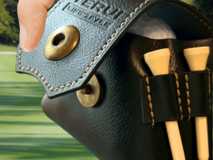 TERUI Lifestyle ゴルフボールケース3個用