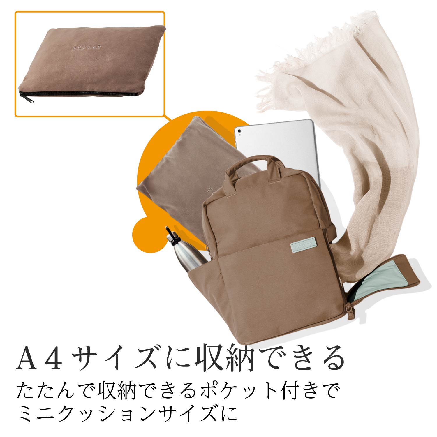 エクリアwarm 温活グッズ USBブランケット