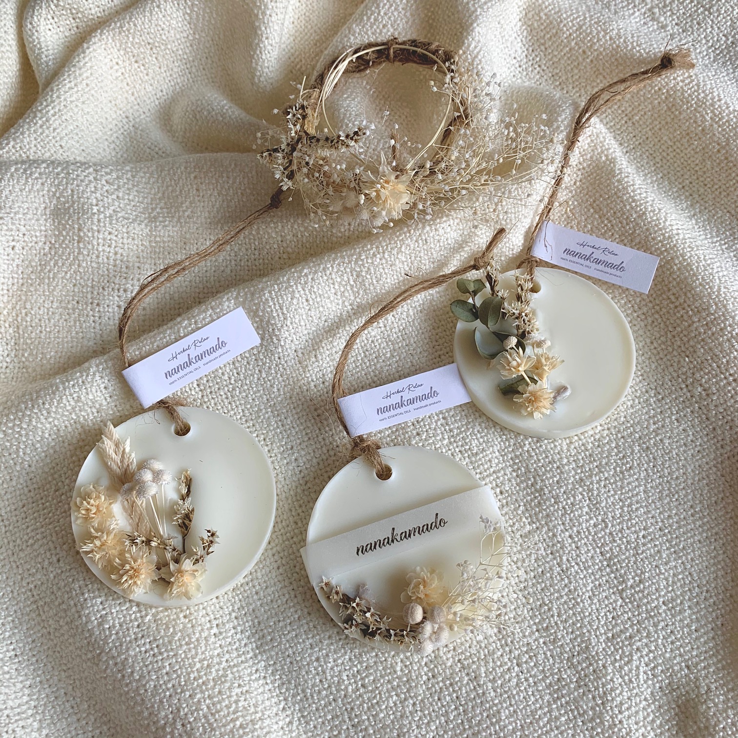 1st anniversary♡ケーキ型アロマキャンドル