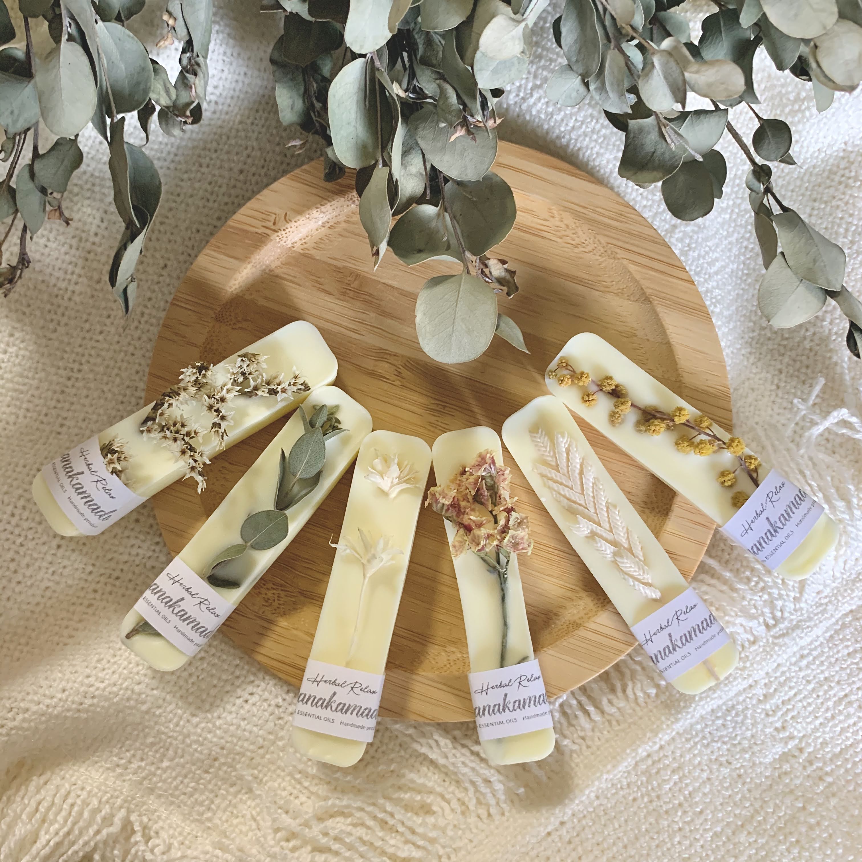 イエローベース・アロマワックスサシェ6個set