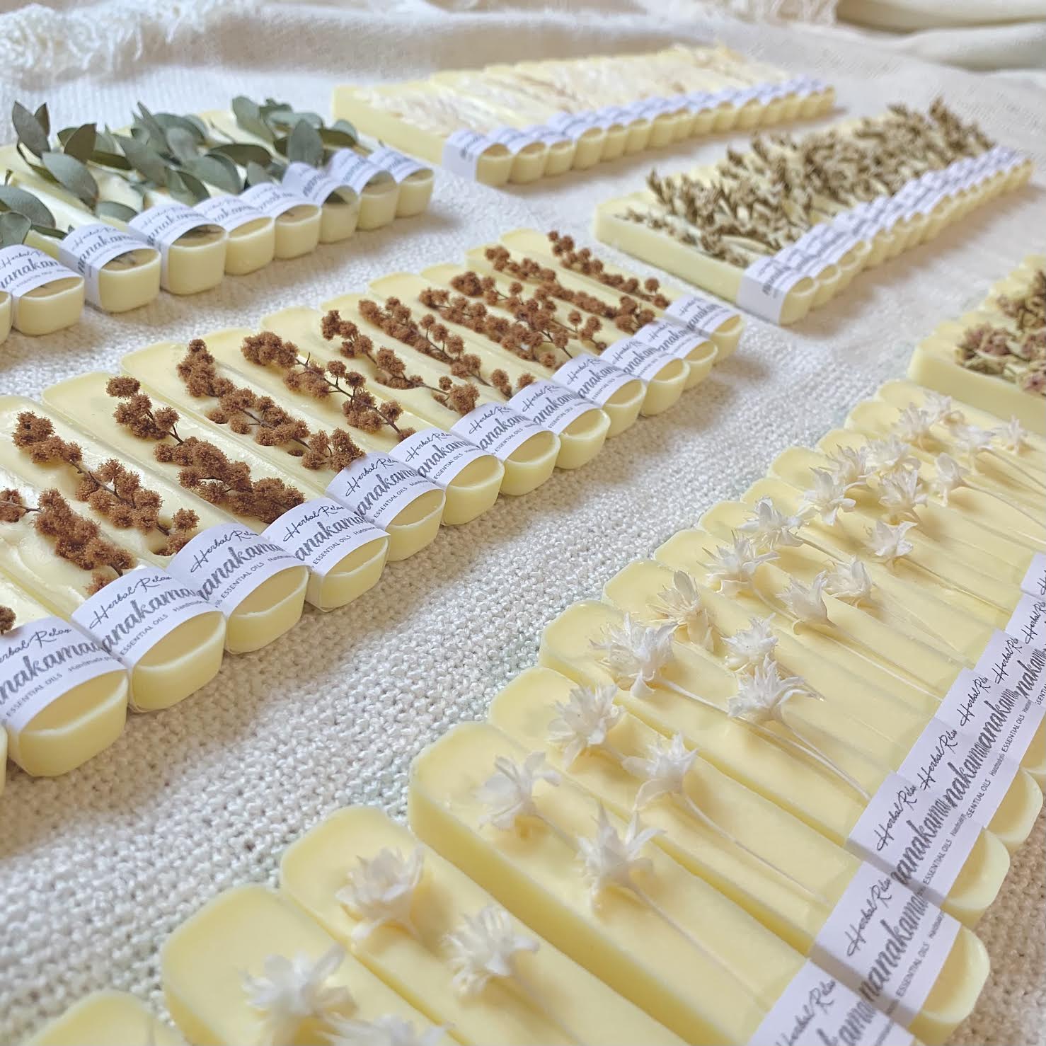 イエローベース・アロマワックスサシェ6個set