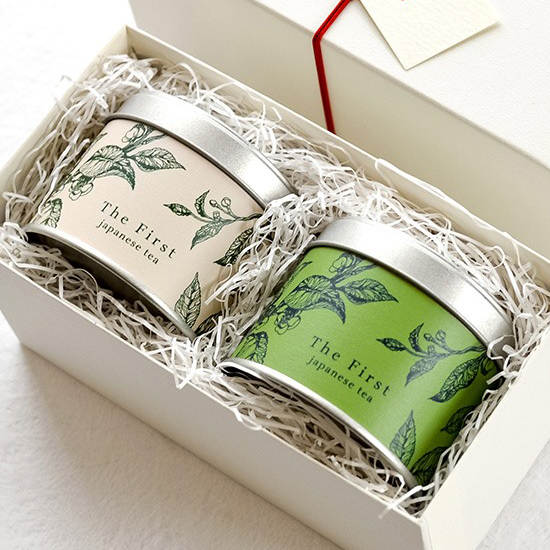 【一番摘み】日本ノ茶葉プレミアム2缶入り (SHI01)