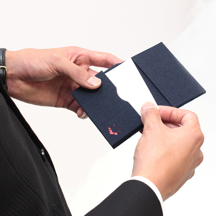 武州正藍染 名刺ケース