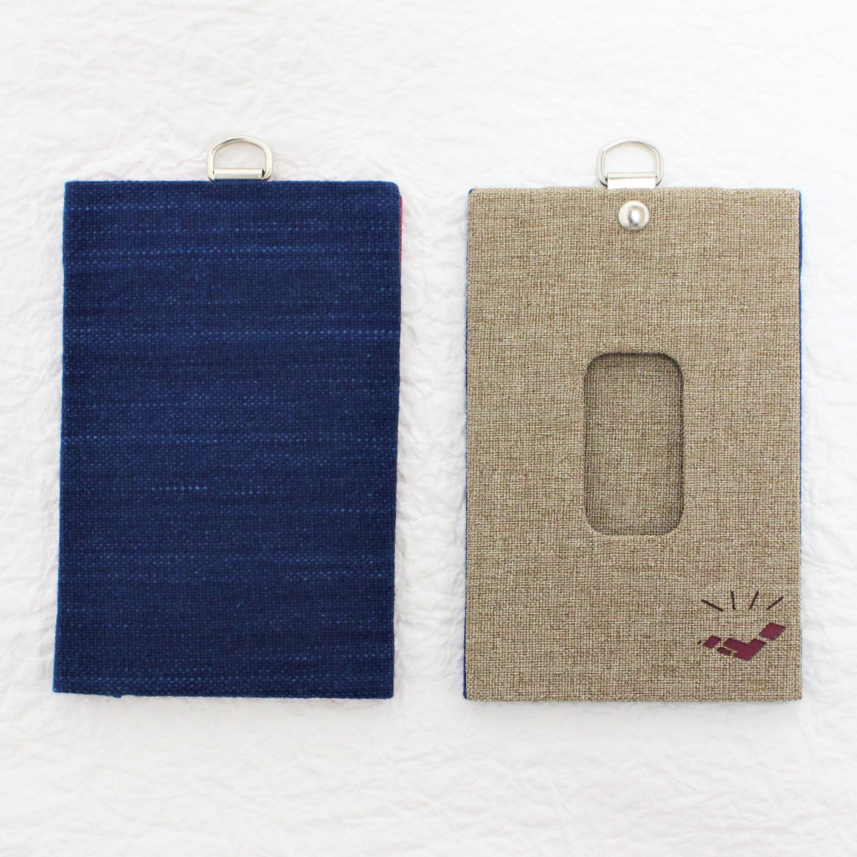 武州正藍染 パスケース