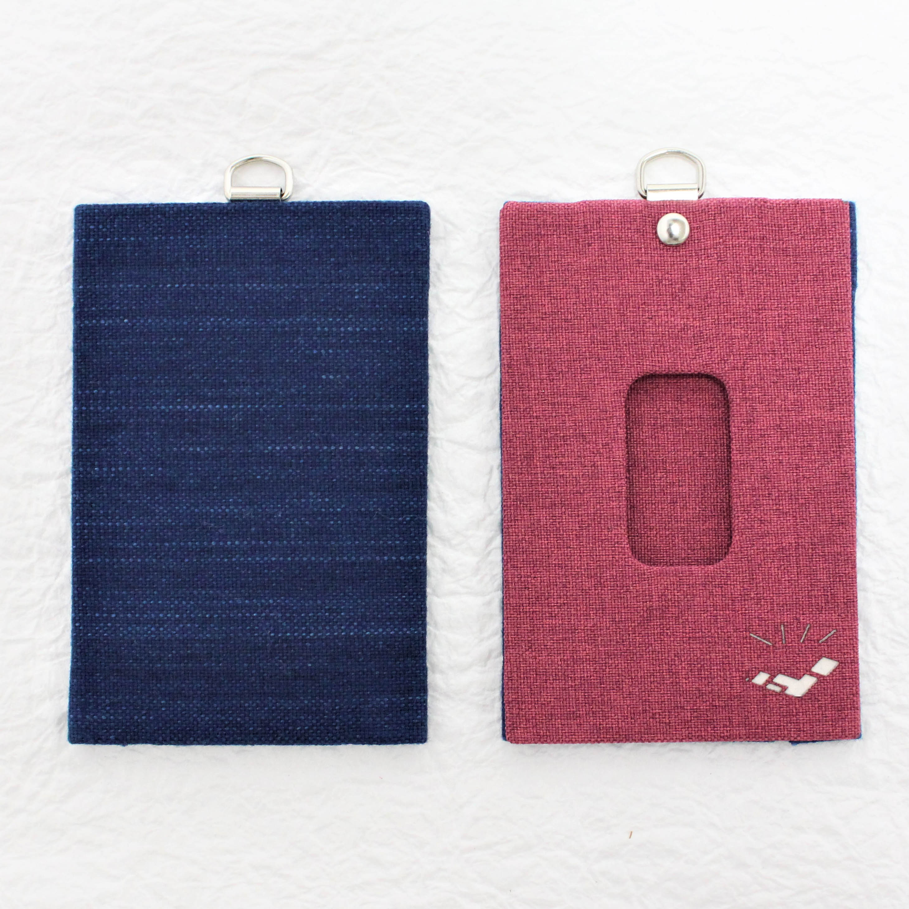 武州正藍染 パスケース