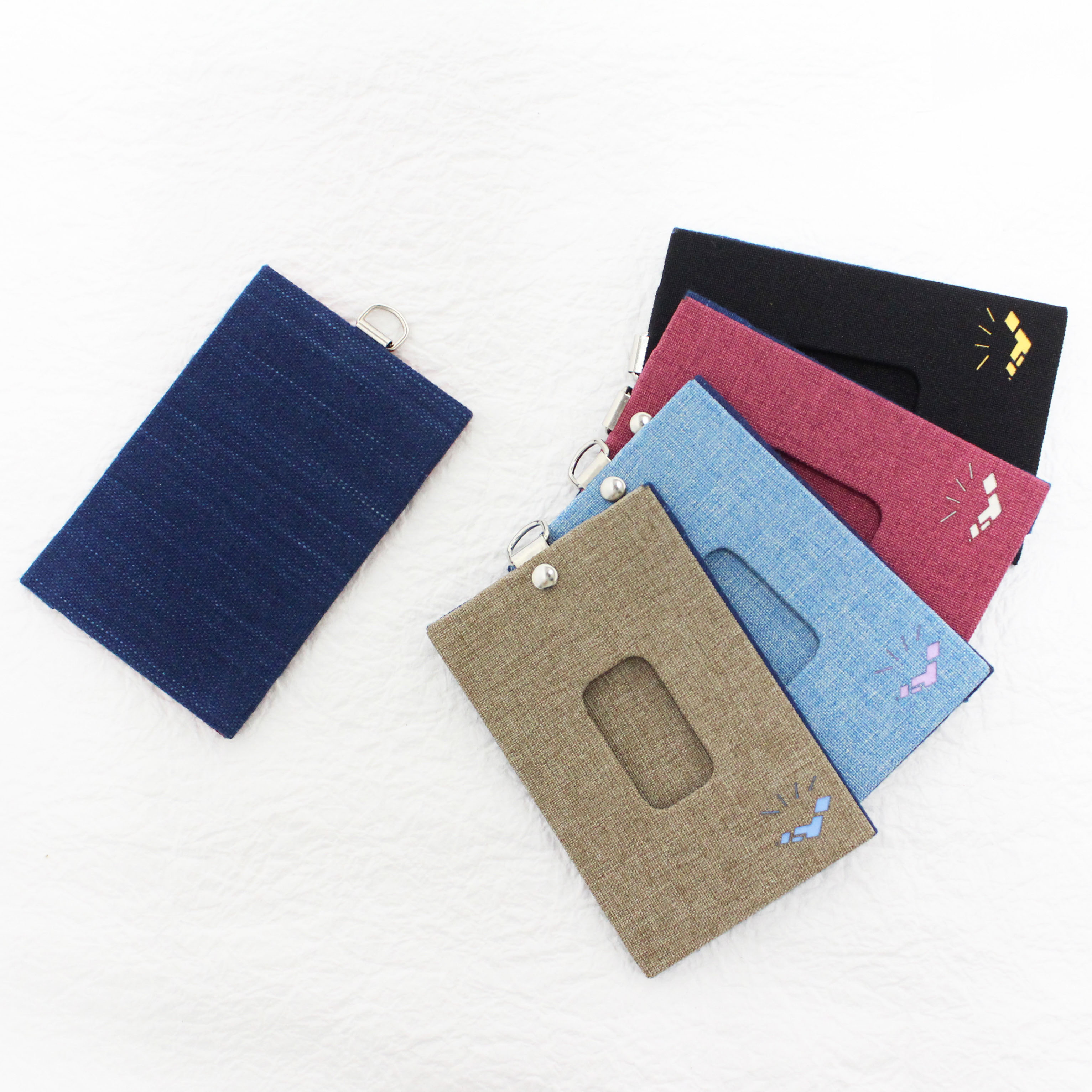 武州正藍染 パスケース