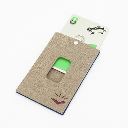 武州正藍染 パスケース