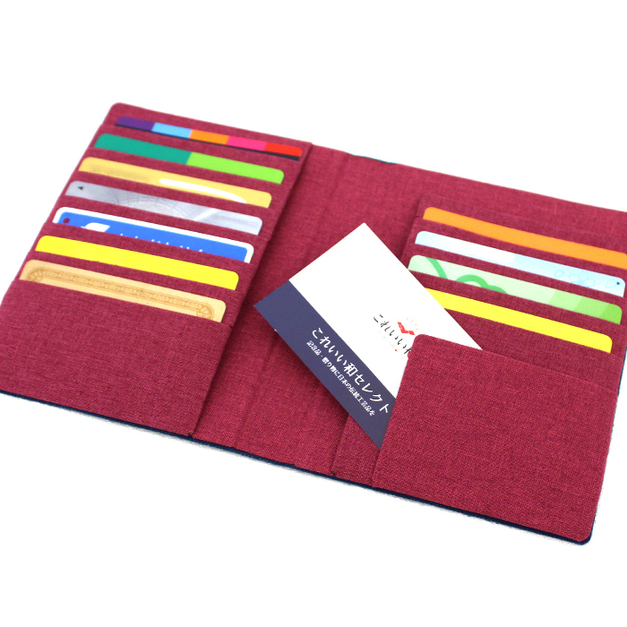 武州正藍染 マルチカードケース