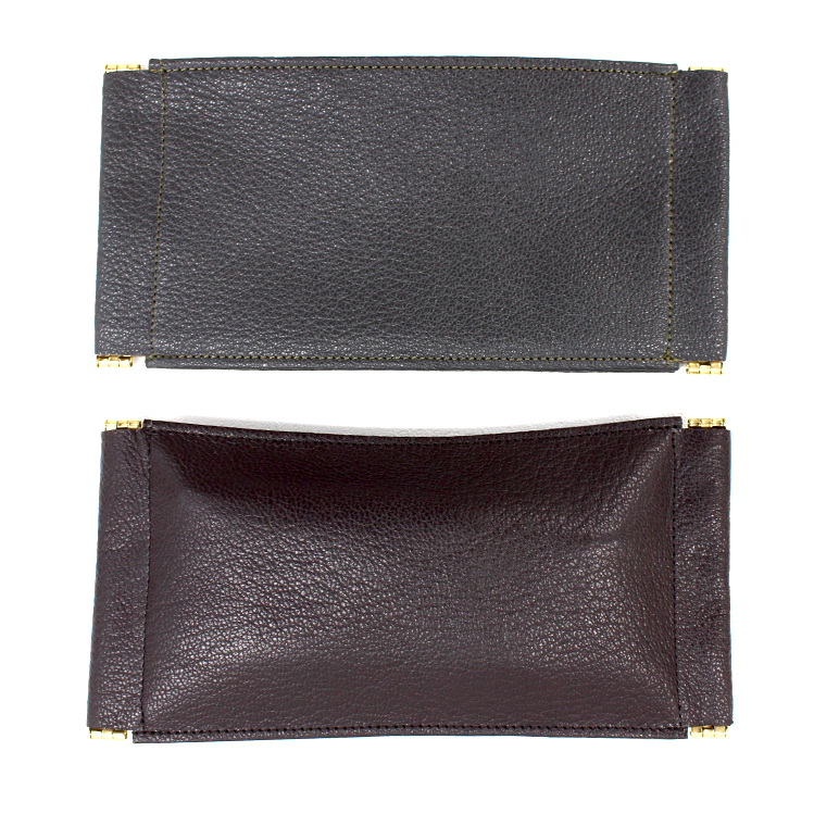 ダブルメガネレザーケース