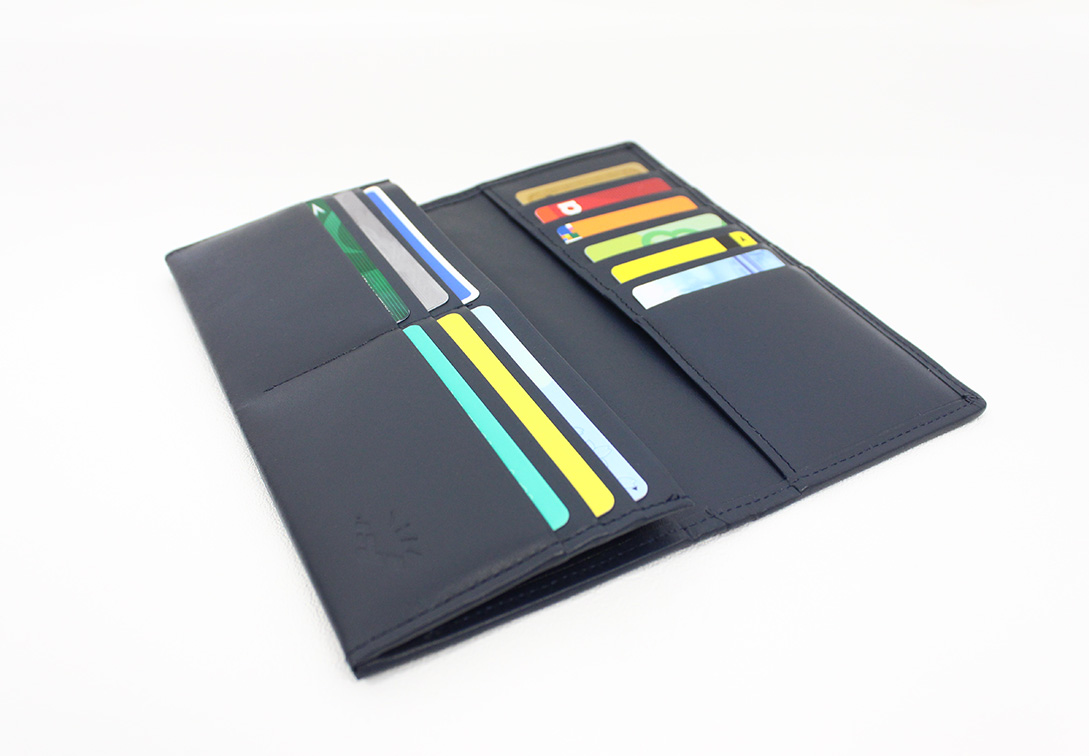 武州正藍染 Sashiko Wallet 長財布