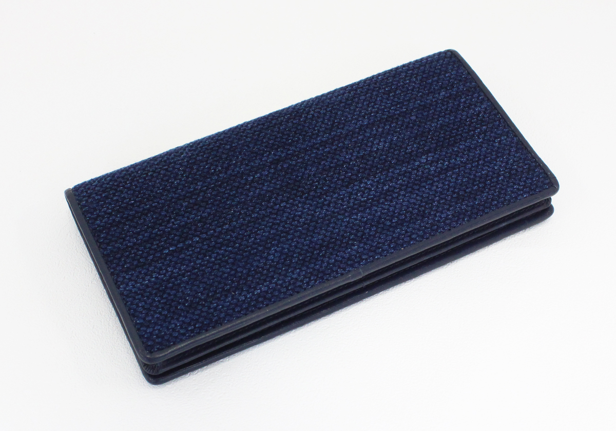 武州正藍染 Sashiko Wallet 長財布