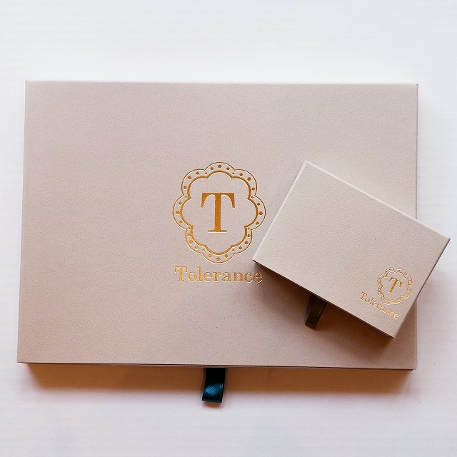 【ブランドBOX付き】T2-LLP-BK / BL (Lily Pierced)