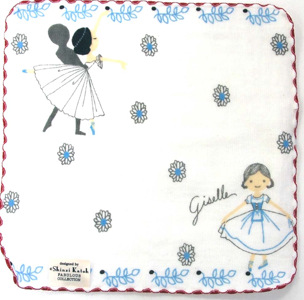 バレエ発表会タオルセット（フェイスタオル+タオルチーフ）