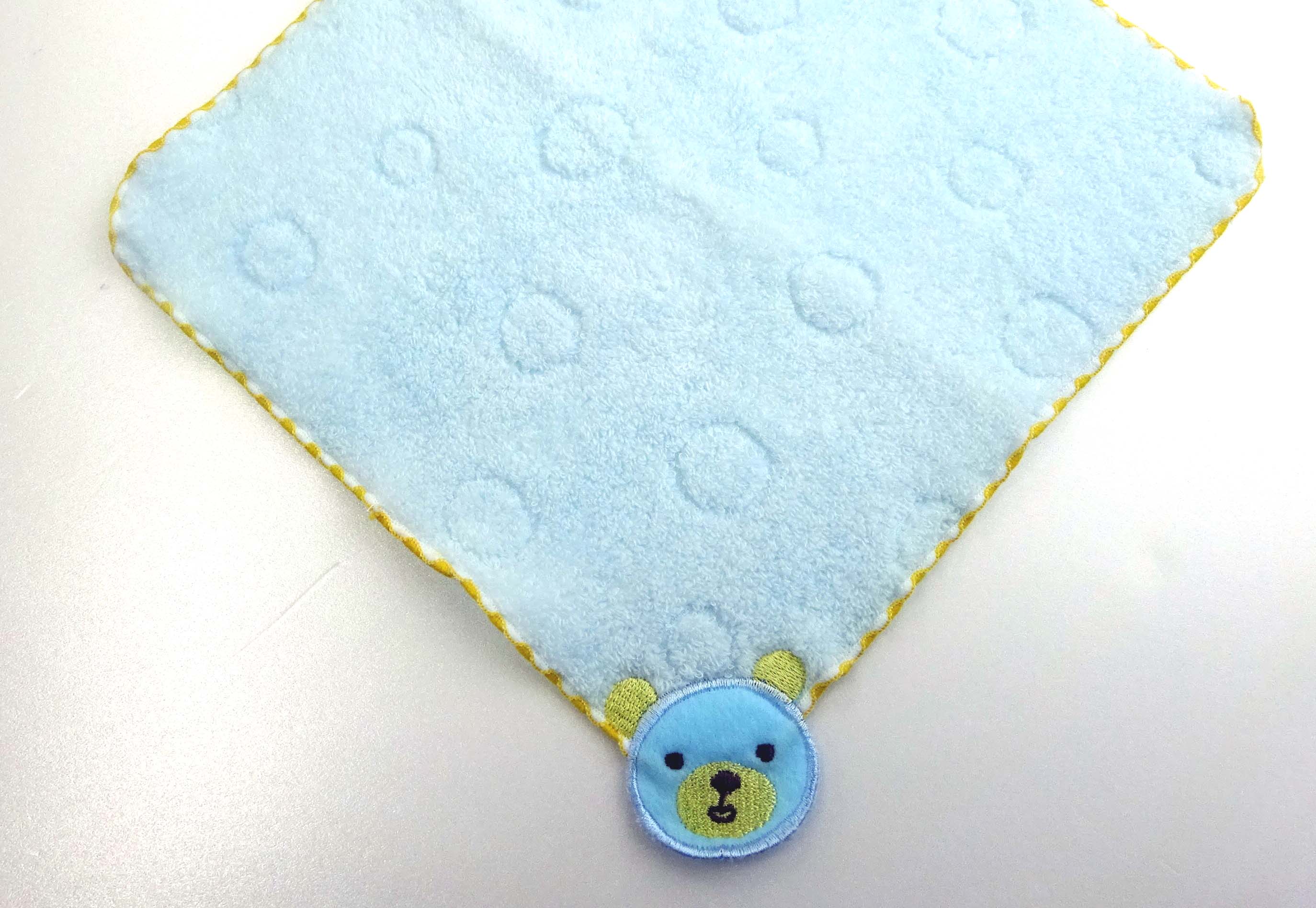 プチプチフードバスタオルセット（フードバスタオル＋タオルチーフ）化粧箱入り